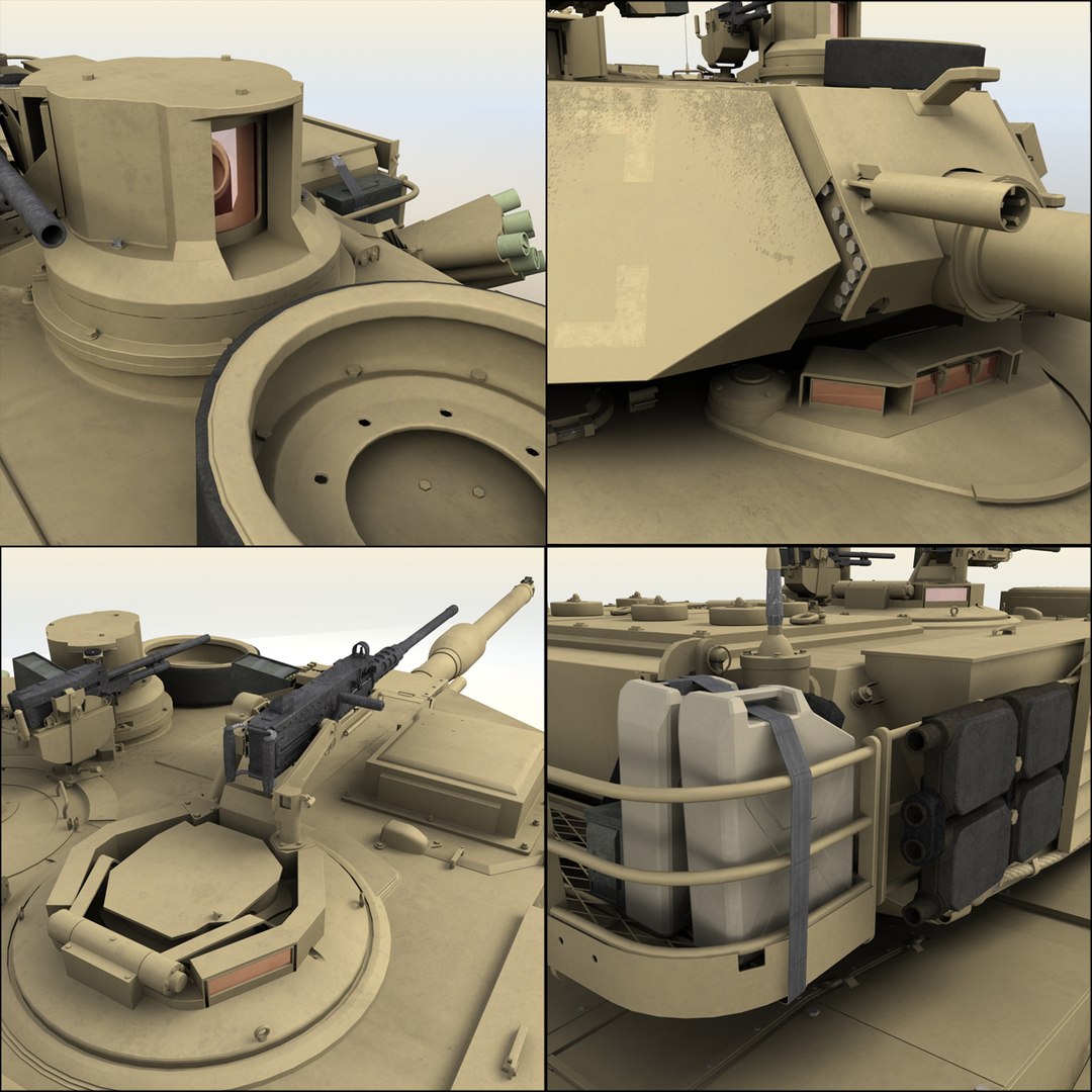 3d Lwo M1a1 Abrams