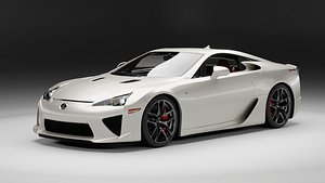 3D Lexus LFA