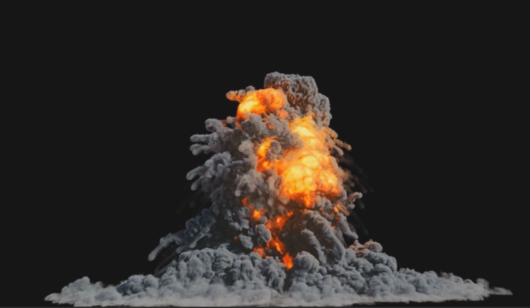 3D Houdini Explosion Megapack Model - TurboSquid 1183884