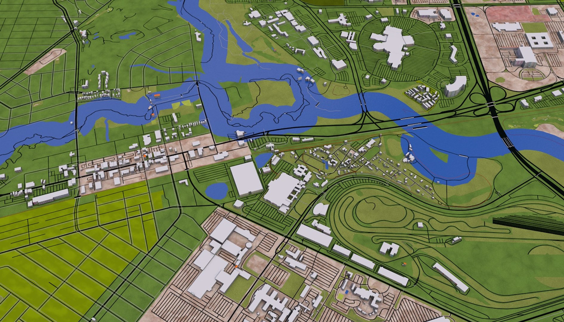 3D denver city - TurboSquid 1593915
