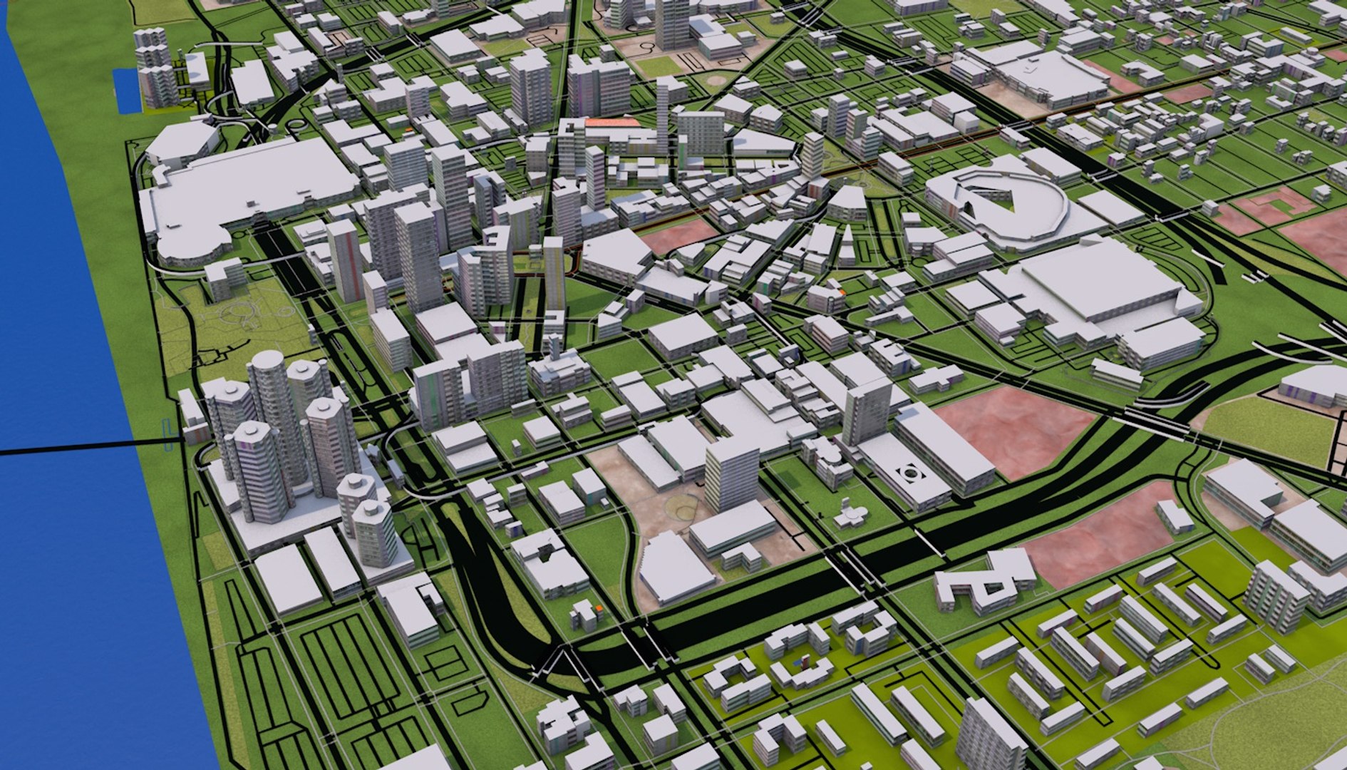 3D denver city - TurboSquid 1593915