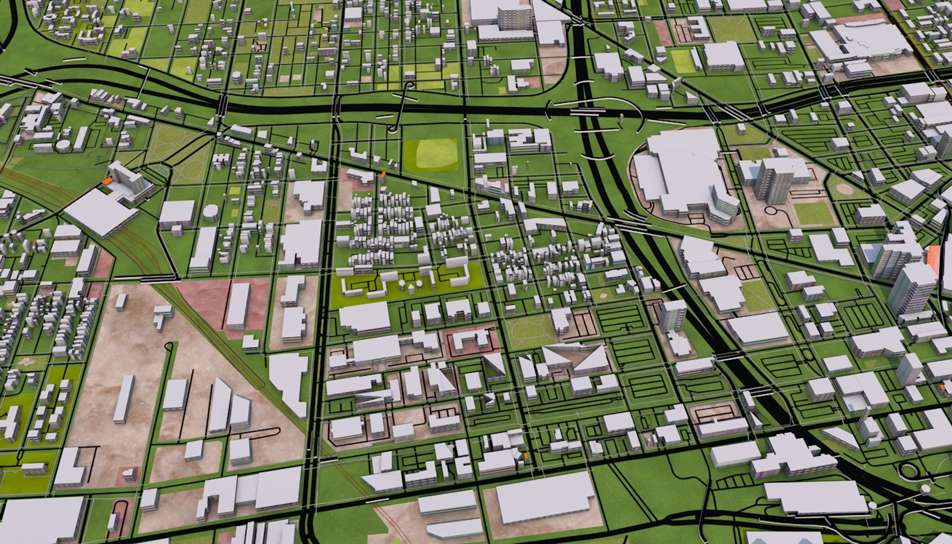 3D denver city - TurboSquid 1593915
