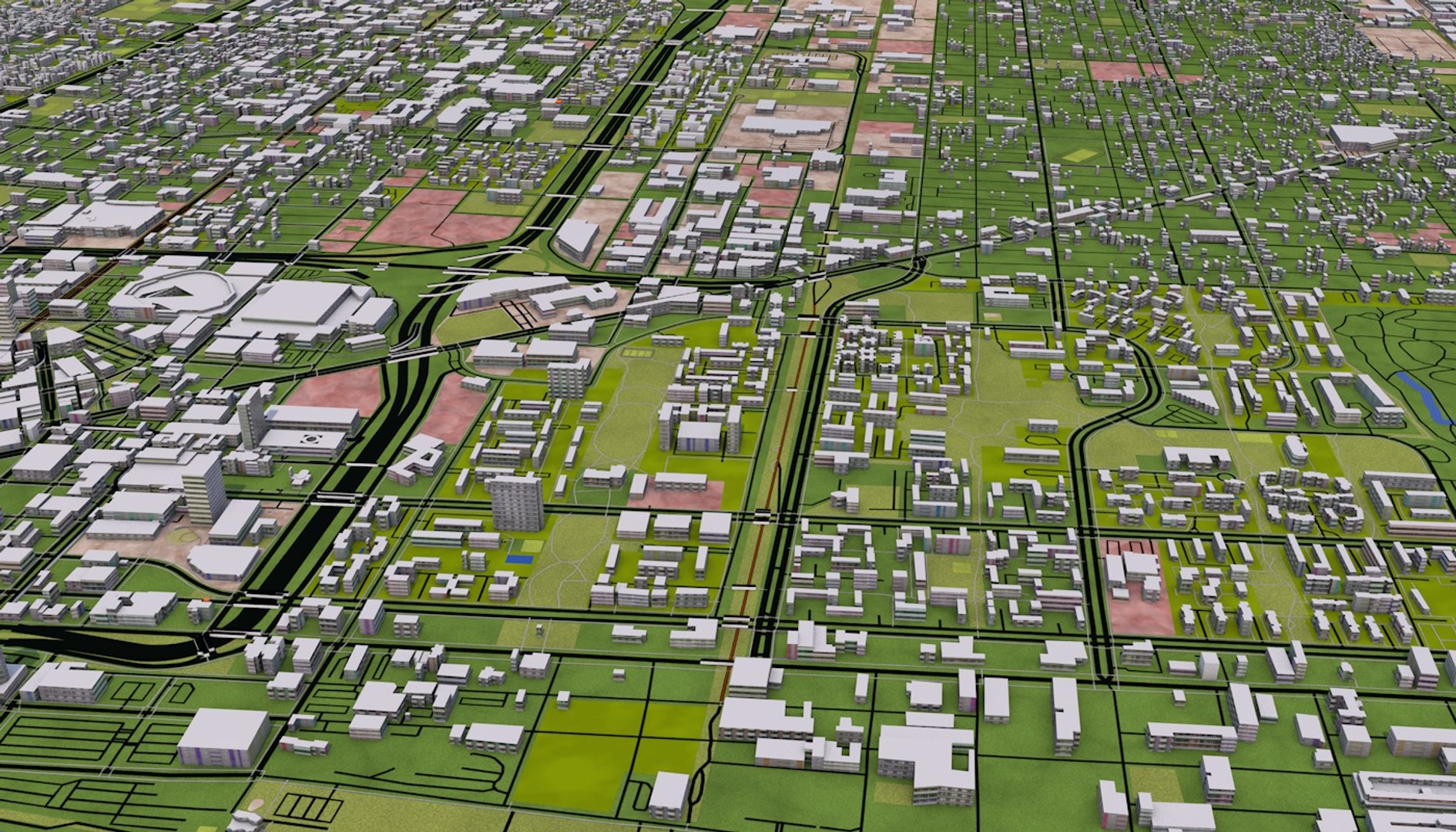 3D denver city - TurboSquid 1593915