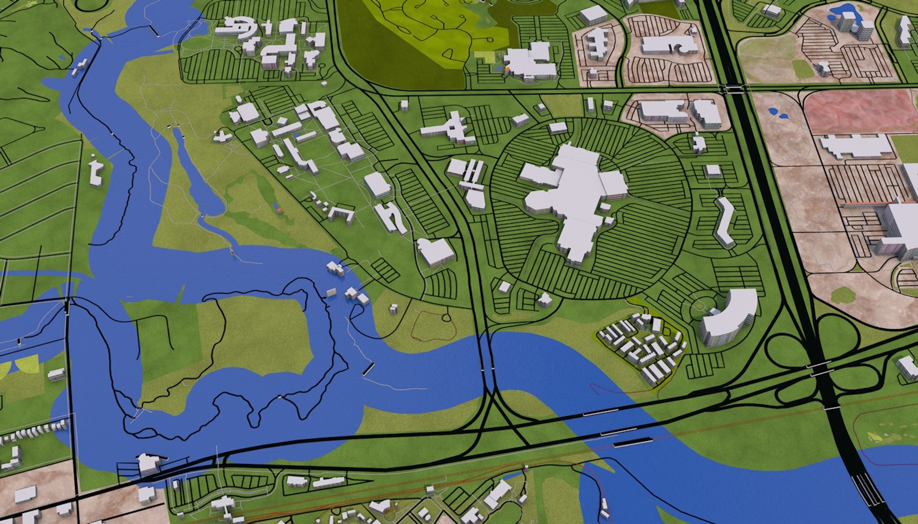 3D denver city - TurboSquid 1593915