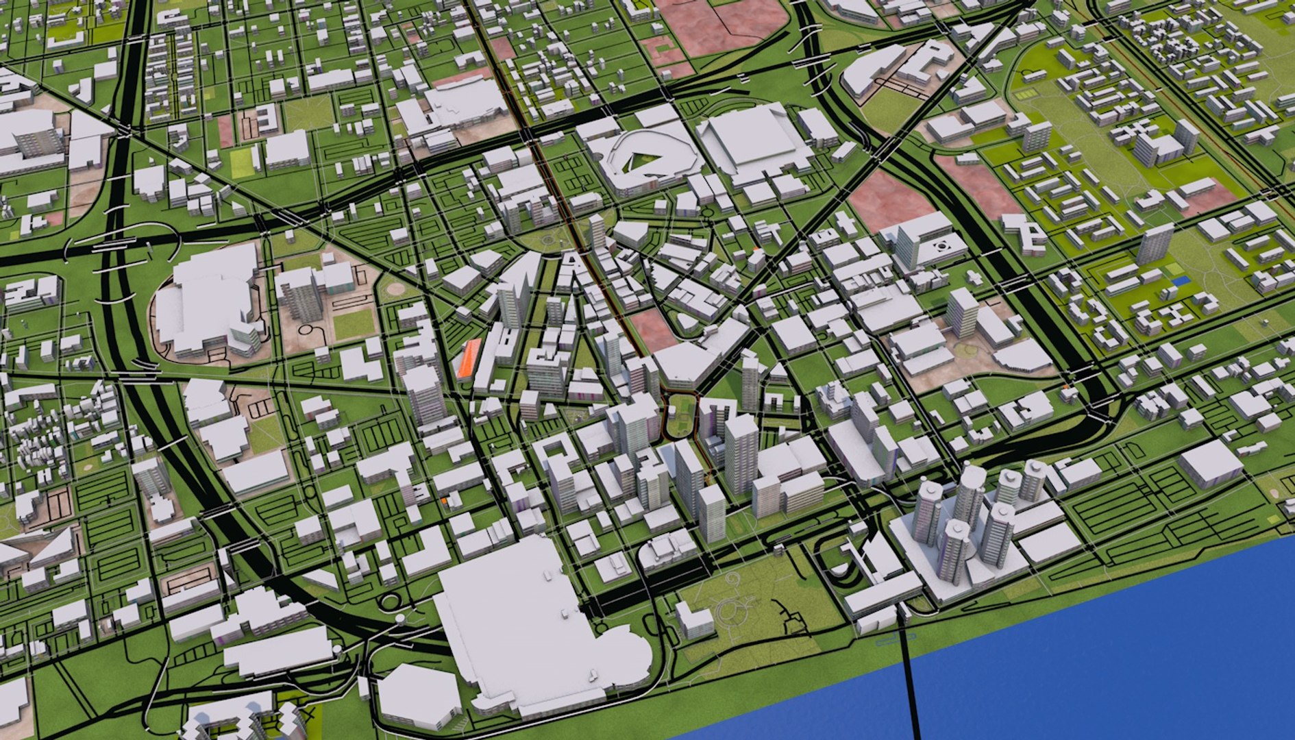 3D denver city - TurboSquid 1593915