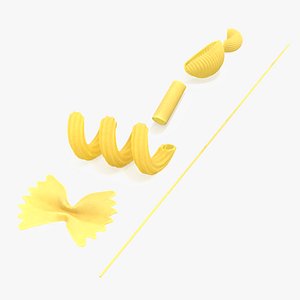 Dry Uncooked Pasta Set