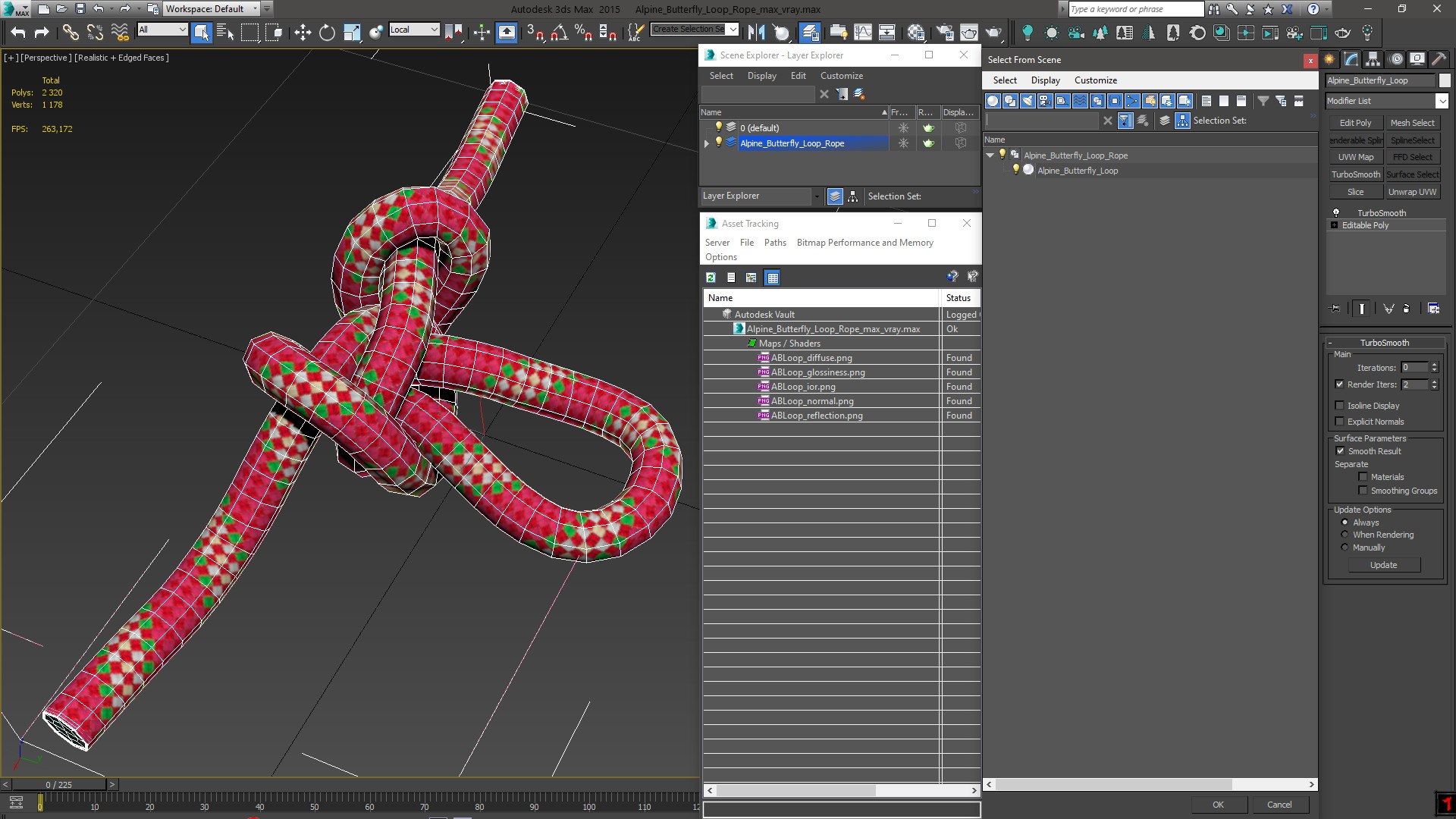 alpine butterfly loop rope 3D https://p.turbosquid.com/ts-thumb/4M/mBpeJ0/8uENCcro/alpinebutterflyloopropevray3dmodel020/jpg/1605471429/1920x1080/fit_q87/bbcb7303d04f6580d2bdead96b10bc642aea4578/alpinebutterflyloopropevray3dmodel020.jpg