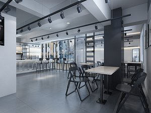 Coffee Shop 2 3D model