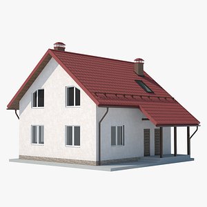 3D model country house