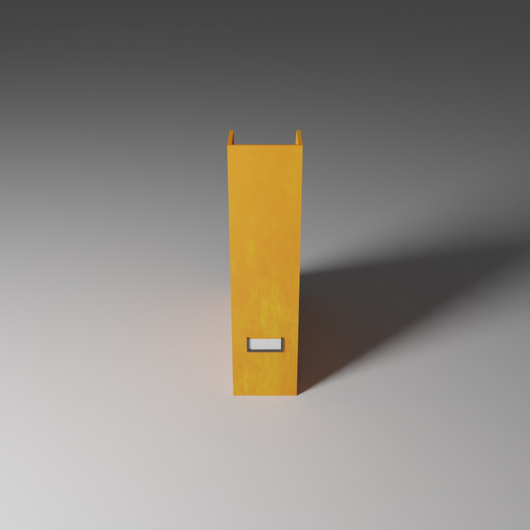 Box File Holder 3D Model - TurboSquid 2080591