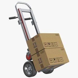 3D real hand truck