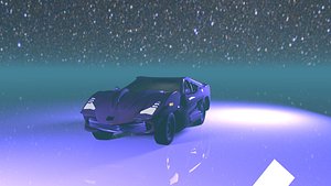 Sports car model