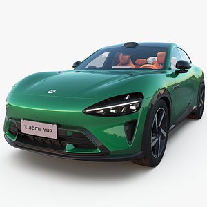 3D 2026 Xiaomi YU7 With interior model