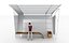 3D model bus station