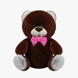 3D teddy bear