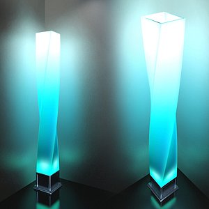 Twisty Floor Lamp