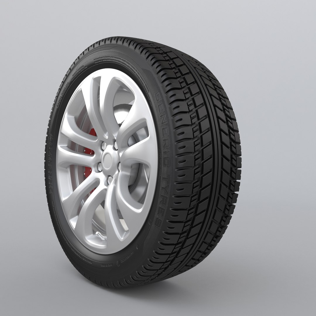 3D Car Wheel Alloy Disc - TurboSquid 1165264