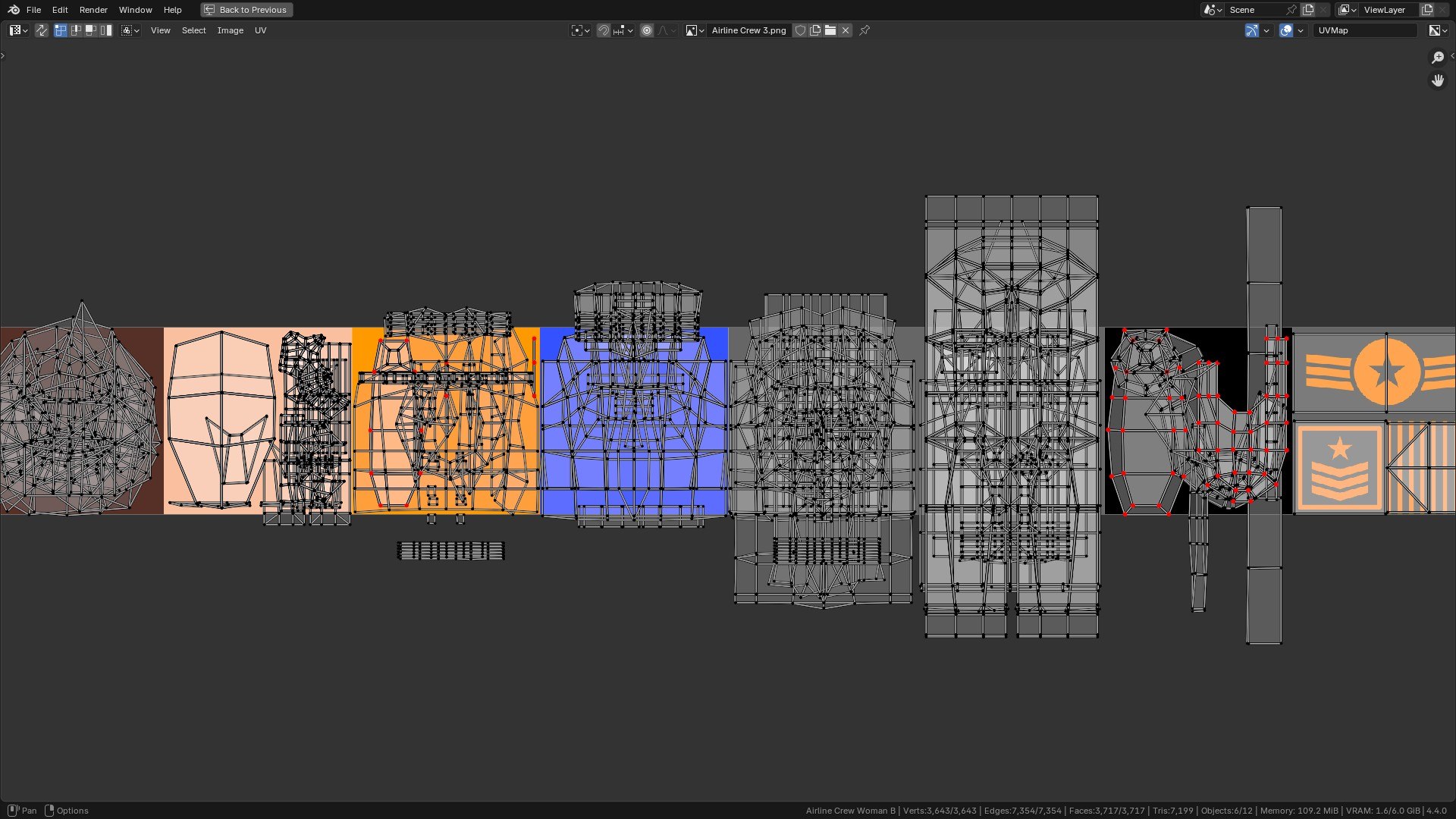 Low Poly Airline Crew Model - TurboSquid 2395497