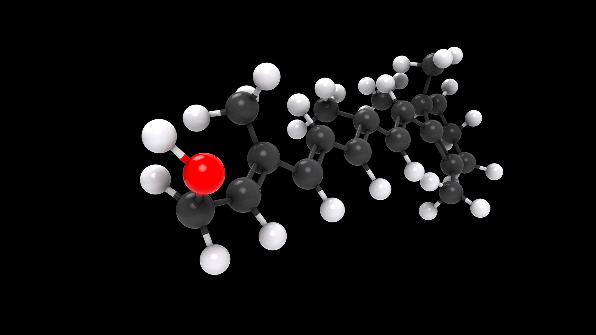 3D Vitamin A Molecular Structure - TurboSquid 2192936