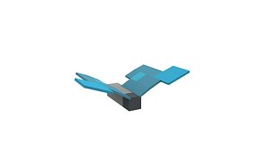 butterfly minecraft rig 3d model