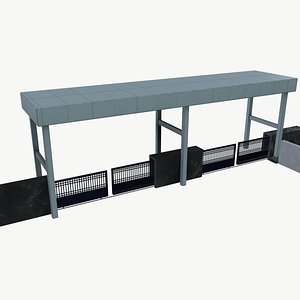 3D model East gate