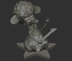 3D rock-n-roll mouse