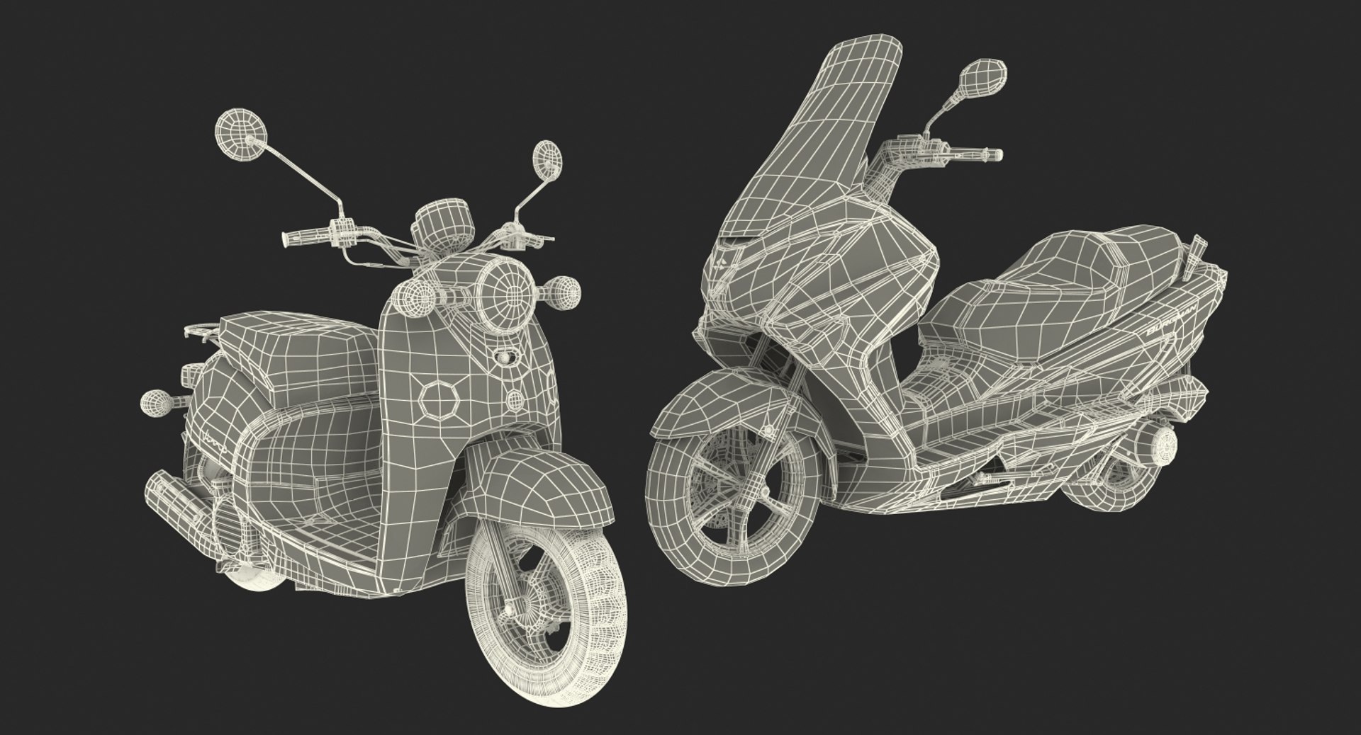 scooter motorcycles model https://p.turbosquid.com/ts-thumb/4N/dzaxGp/lFR3211S/scootermotorcyclescollection3dmodel016/jpg/1513583994/1920x1080/fit_q87/0e52a19f417ca736c42195e13057f553c46793af/scootermotorcyclescollection3dmodel016.jpg