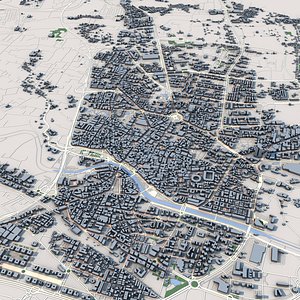 3D Murcia City Spain model