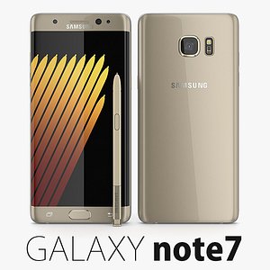 Samsung Galaxy Note 7 Gold Platinum