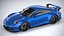 3D Porsche 911 GT3 2022 LowPoly