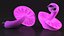 LED Mushroom Night Light Pink