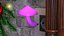 LED Mushroom Night Light Pink