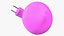 LED Mushroom Night Light Pink