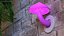 LED Mushroom Night Light Pink
