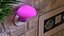 LED Mushroom Night Light Pink