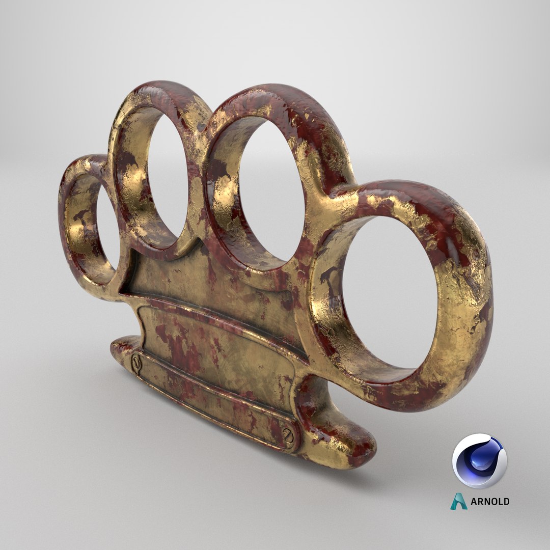 3D Vintage Heavy Brass Knuckles with Blood Traces model https://p.turbosquid.com/ts-thumb/4N/kJwfbz/mB/stemcell_cinema_4d_arnold_render/png/1758715702/1920x1080/fit_q87/c94b432f84a860b1ff247ddfd6874ab257773cd5/stemcell_cinema_4d_arnold_render.jpg