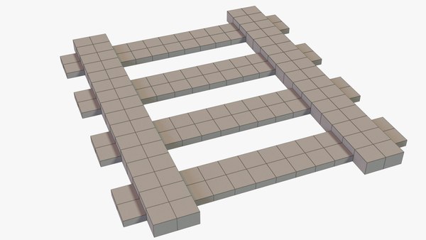 Minecraft Rail 3D 모델 - TurboSquid 1930432