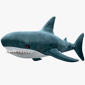 Stuffed Toy Shark IKEA Blahaj PBR