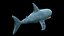 3D model Stuffed Toy Shark IKEA Blahaj PBR