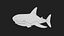 3D model Stuffed Toy Shark IKEA Blahaj PBR