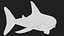 3D model Stuffed Toy Shark IKEA Blahaj PBR