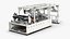 Automatic LCD Panel Assembly Line 3D model