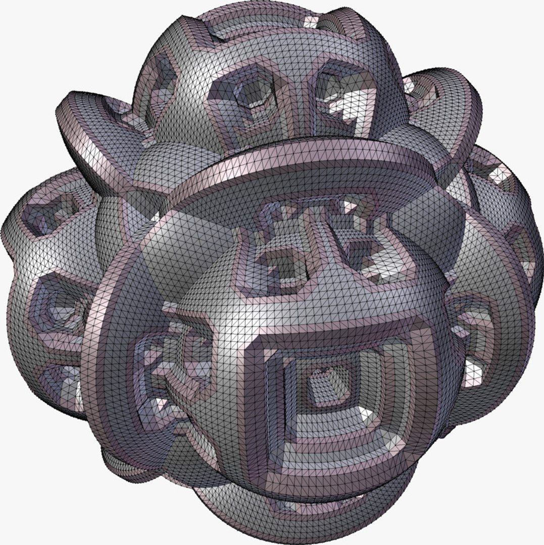 3d abstract shape model