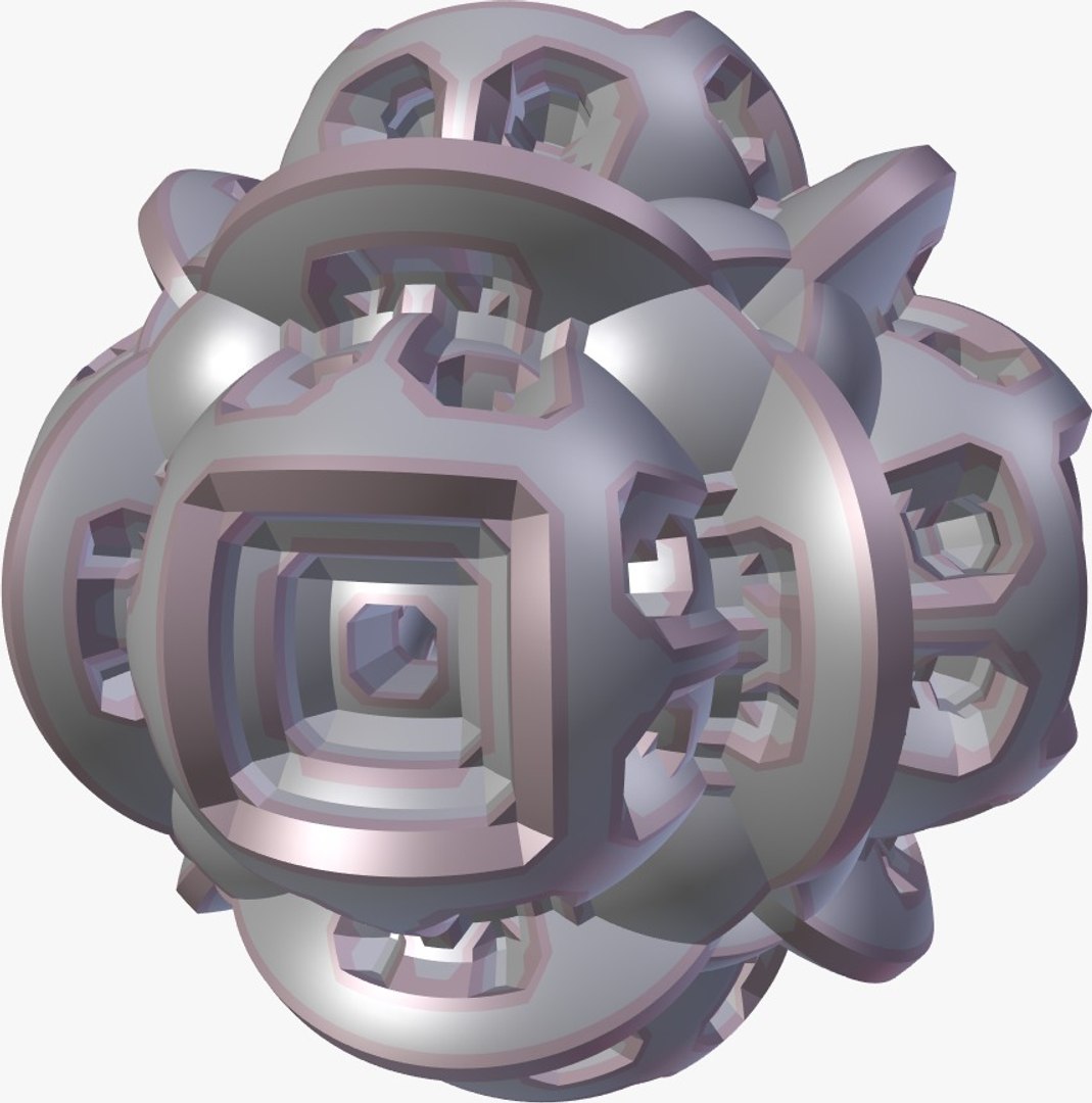 3d abstract shape model