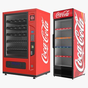 Nevera Coca Cola Modelo 3D Modelo 3D $29 - .c4d .obj .max .3ds .ma