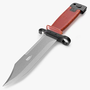 Soviet Bayonet Knife 6X4 with Sawback Blade