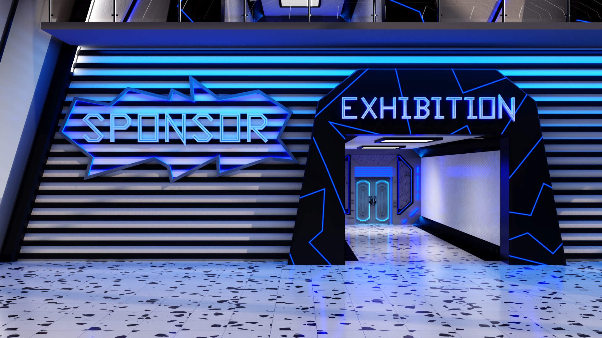 Technological Foyer 3D - TurboSquid 2094534