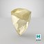 Shield Cut Yellow Sapphire