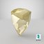 Shield Cut Yellow Sapphire