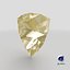 Shield Cut Yellow Sapphire